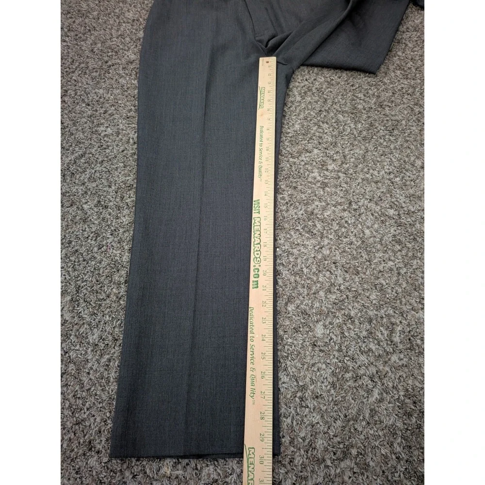 J. Crew Classic Fit Wool Blend‎ Suit Pants Dress Pant Gray Men 34/30 (Tag 35)